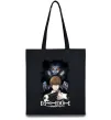 Эко-сумка Death Note Рюк Лайт Черный Эко-сумка Death Note Рюк Лайт Черный фото
