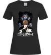 Женская футболка Death Note Рюк Лайт Черный Женская футболка Death Note Рюк Лайт Черный фото