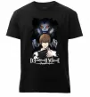 Мужская премиум футболка Death Note Рюк Лайт Черный Мужская премиум футболка Death Note Рюк Лайт Черный фото