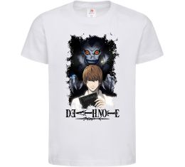Детская футболка Death Note Рюк Лайт Детская футболка Death Note Рюк Лайт