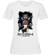 Женская футболка Death Note Рюк Лайт Белый Женская футболка Death Note Рюк Лайт Белый фото