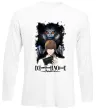 Лонгслив Death Note Рюк Лайт Белый фото