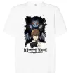 Футболка Оверсайз Death Note Рюк Лайт Белый фото