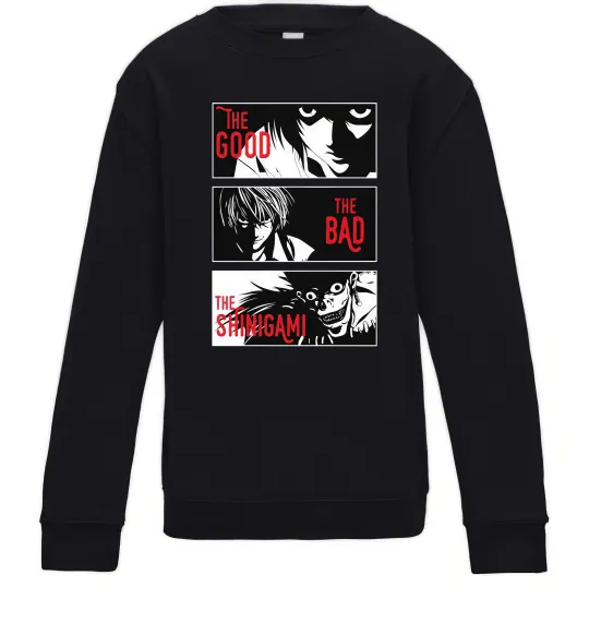 Детский Свитшот The Shinigami Черный фото
