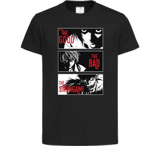 Детская футболка The Shinigami Черный фото