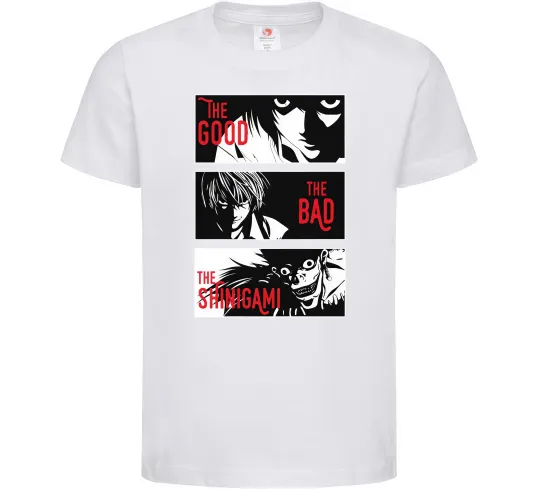 Детская футболка The Shinigami Белый фото