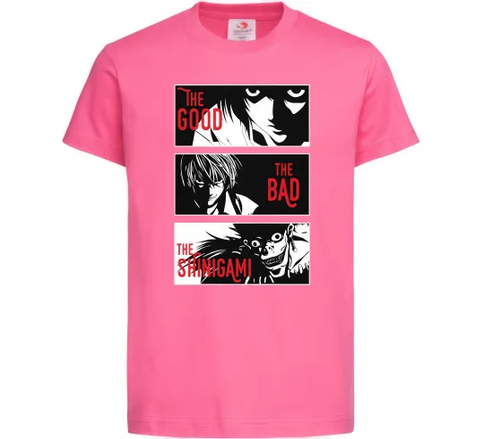 Детская футболка The Shinigami Ярко-розовый фото