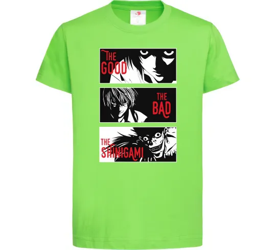 Детская футболка The Shinigami Лаймовый фото