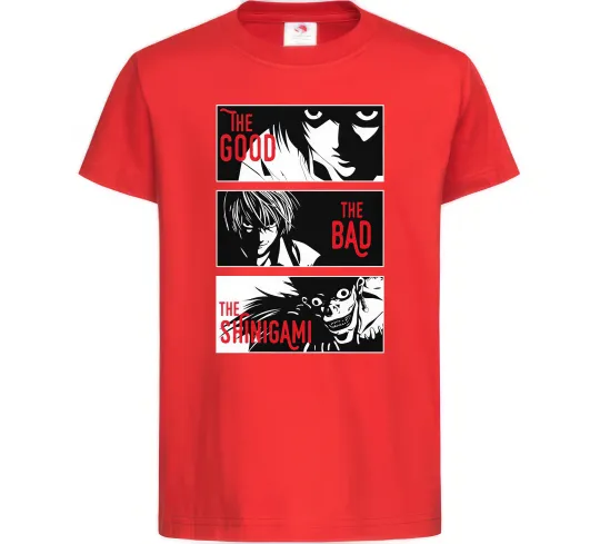 Детская футболка The Shinigami Красный фото