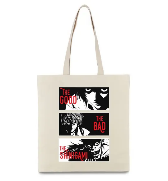 Эко-сумка The Shinigami Бежевый фото