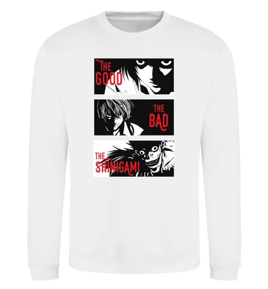Свитшот The Shinigami Белый фото