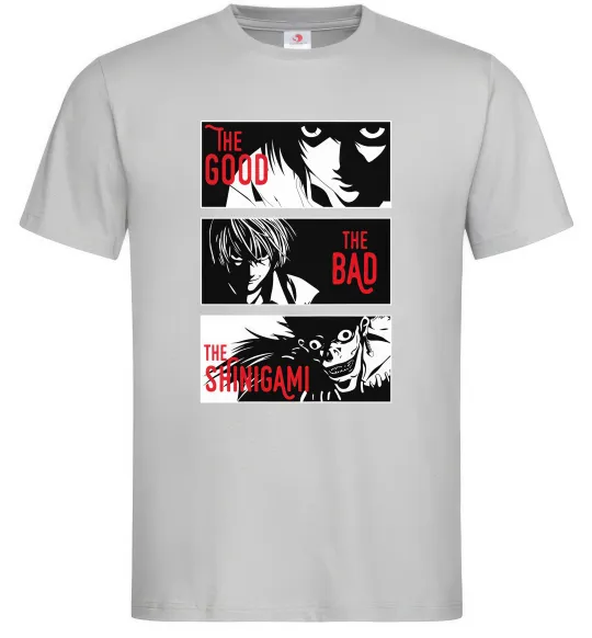 Мужская футболка The Shinigami Серый фото