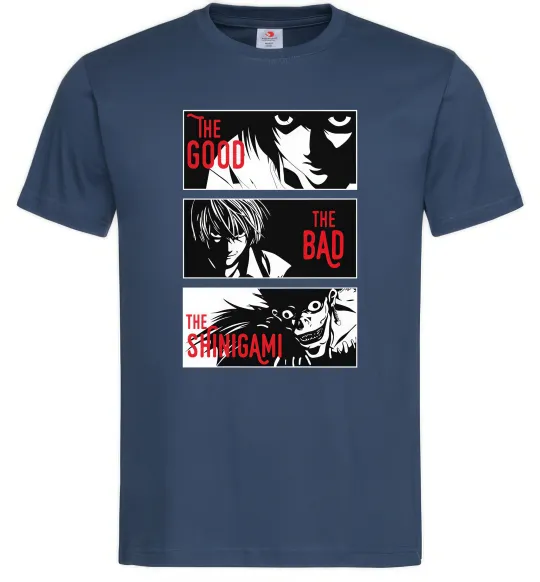 Мужская футболка The Shinigami Темно-синий фото