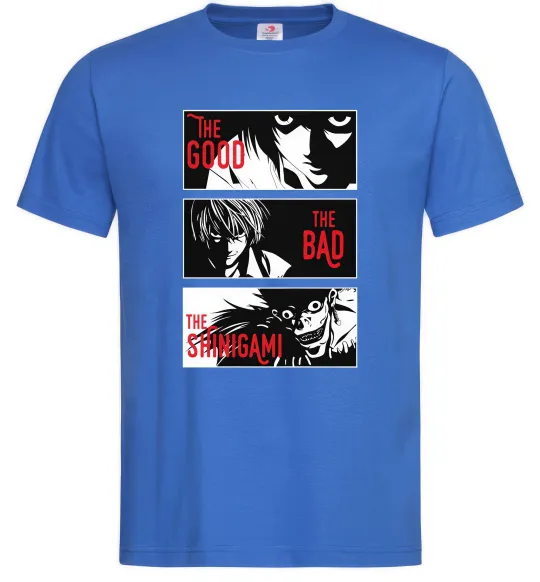 Мужская футболка The Shinigami Ярко-синий фото