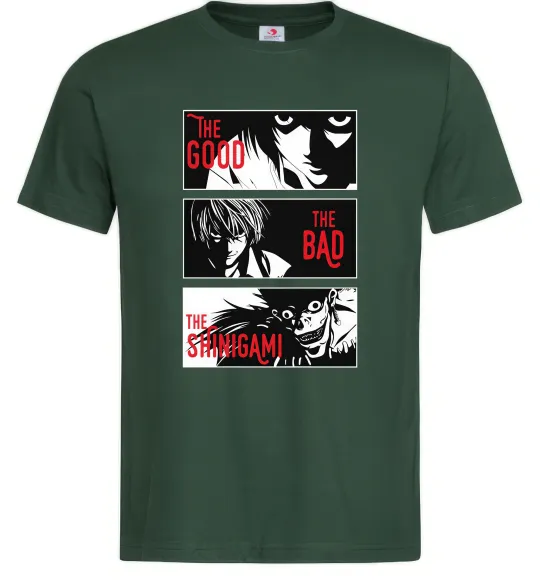 Мужская футболка The Shinigami Темно-зеленый фото