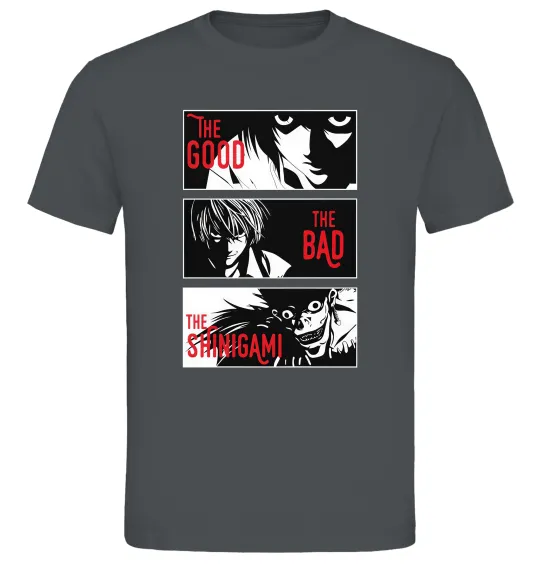 Мужская футболка The Shinigami Графит фото