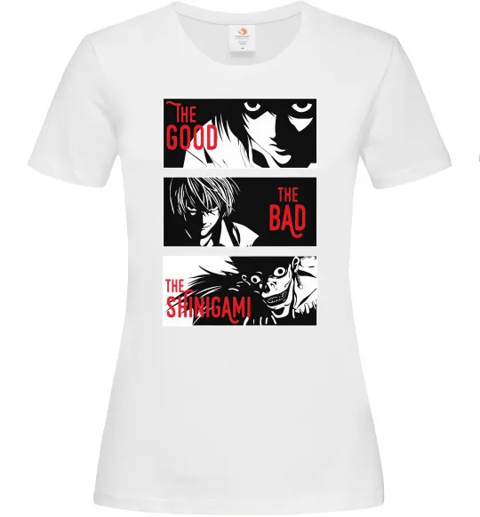 Женская футболка The Shinigami Белый фото