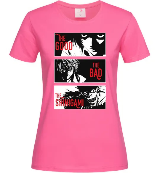 Женская футболка The Shinigami Ярко-розовый фото