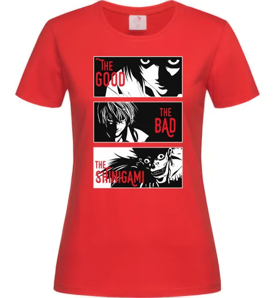 Женская футболка The Shinigami Красный фото