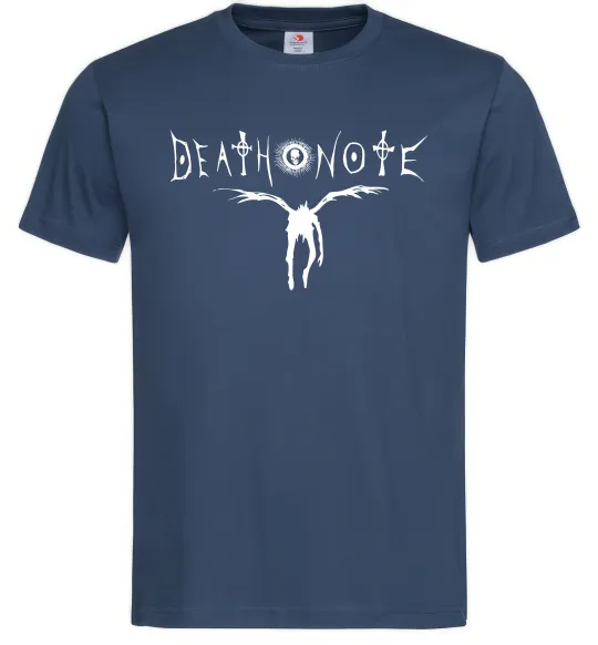Мужская футболка Death Note Рюк Темно-синий фото