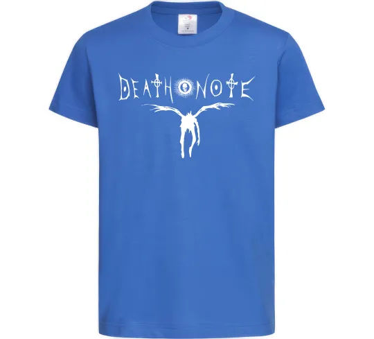Детская футболка Death Note Рюк Ярко-синий фото