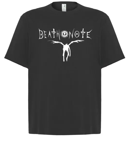 Футболка Оверсайз Death Note Рюк Черный фото