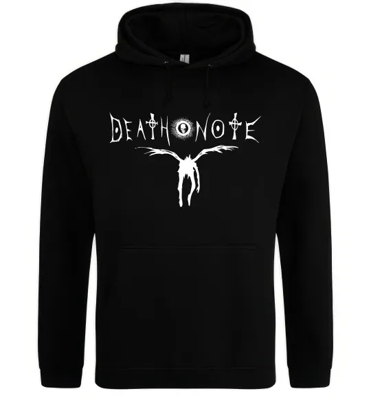 Мужская толстовка (худи) Death Note Рюк Черный фото