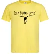Мужская футболка Death Note Рюк Лимонный Мужская футболка Death Note Рюк Лимонный фото