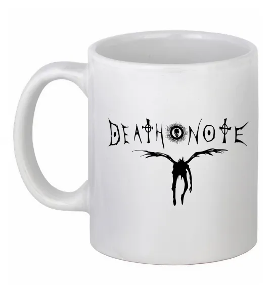 Чашка керамическая Death Note Рюк Белый фото