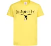 Детская футболка Death Note Рюк Лимонный Детская футболка Death Note Рюк Лимонный фото