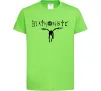 Детская футболка Death Note Рюк Лаймовый Детская футболка Death Note Рюк Лаймовый фото