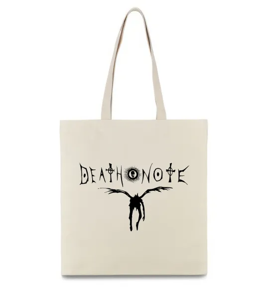 Эко-сумка Death Note Рюк Бежевый фото
