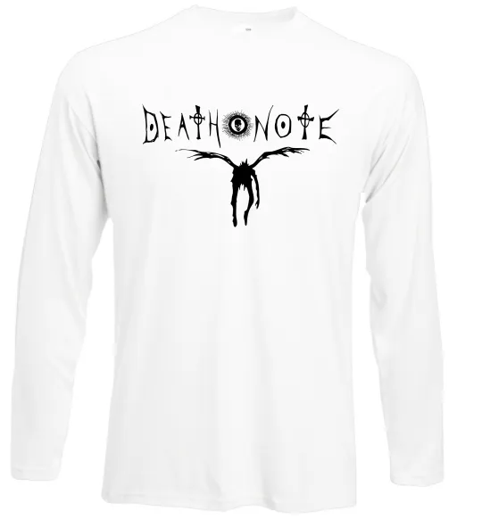 Лонгслив Death Note Рюк Белый фото