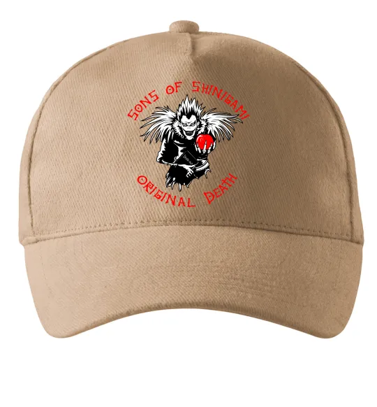 Кепка Death Note Sons of Shinigami Пісочний фото