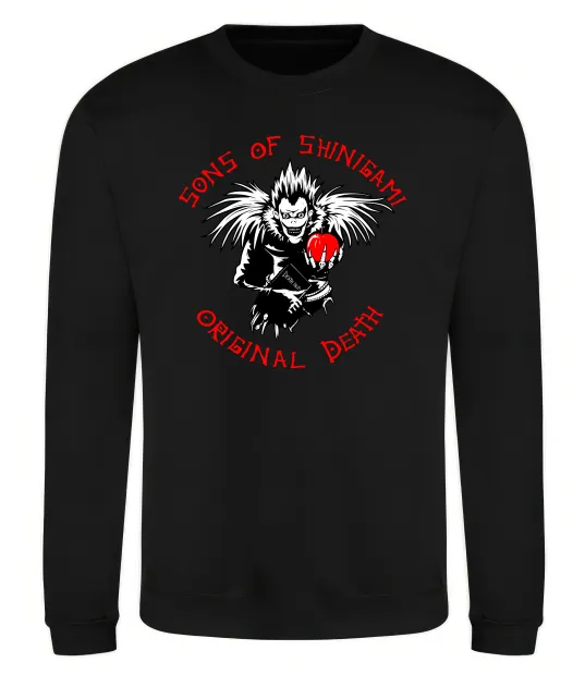 Свитшот Death Note Sons of Shinigami Черный фото