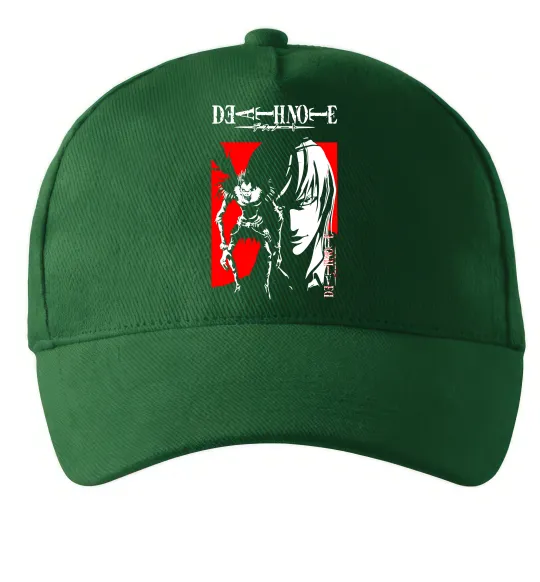 Кепка Death Note Лайт Темно-зеленый фото