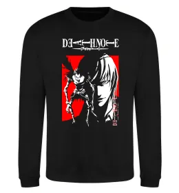 Світшот Death Note Лайт Чорний фото