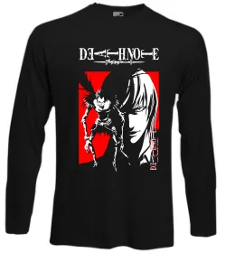 Лонгслив Death Note Лайт Черный фото