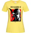 Женская футболка Death Note Лайт Лимонный фото
