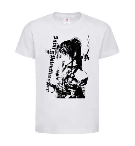 Детская футболка Death Note Міса Амане Белый фото