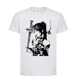 Детская футболка Death Note Рюк Лайт Белый фото