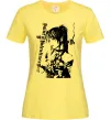 Женская футболка Death Note Міса Амане Лимонный фото