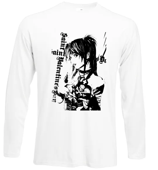 Лонгслив Death Note Міса Амане Белый фото