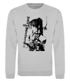 Свитшот Death Note Міса Амане Серый меланж Свитшот Death Note Міса Амане Серый меланж фото