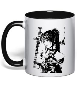 Чашка с цветной ручкой Death Note Міса Амане