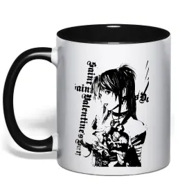 Чашка з кольоровою ручкою Чашка з кольоровою ручкою