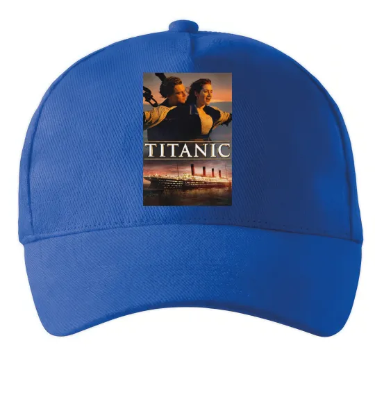 Кепка Титанік Джек та Роза Яскраво-синій фото