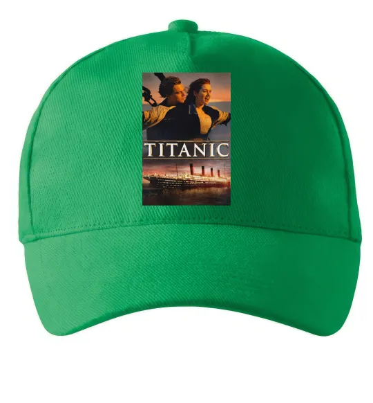 Кепка Титанік Джек та Роза Зелений фото