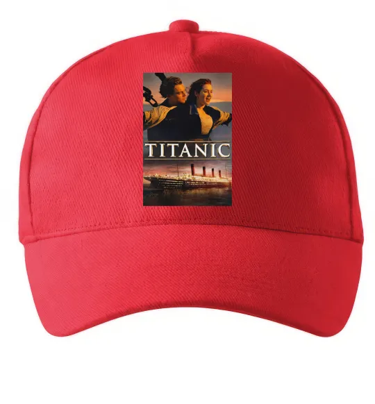 Кепка Титанік Джек та Роза Червоний фото