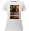 Женская премиум футболка Титанік Джек та Роза Белый Женская премиум футболка Титанік Джек та Роза Белый фото
